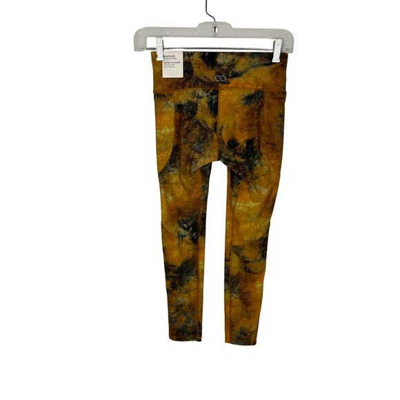 CALIA Women's Energize 7/8 Leggings NWT XS Topaz Watercolor Gorpcore Utility - Picture 7 of 8